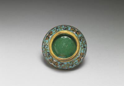 图片[2]-Copper box in cloisonne enamels, Qing dynasty (1644-1911)-China Archive